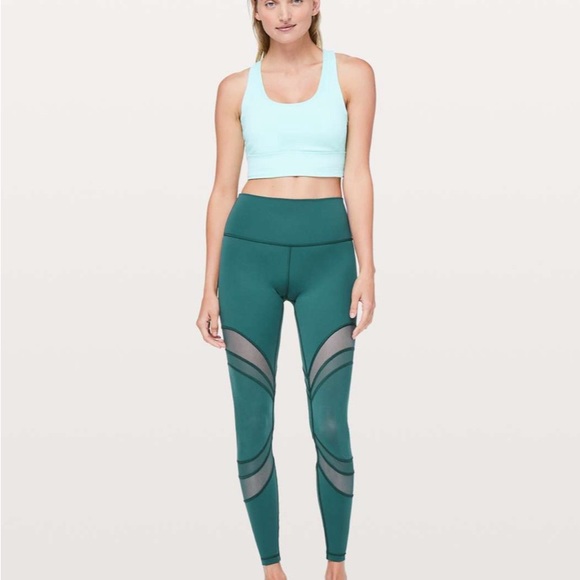 Lululemon Seek The Heat Tight *28" Green Jasper Size 8 - Picture 11 of 13